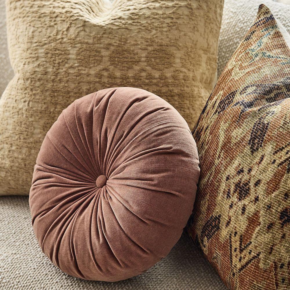 Rug pillow cover top